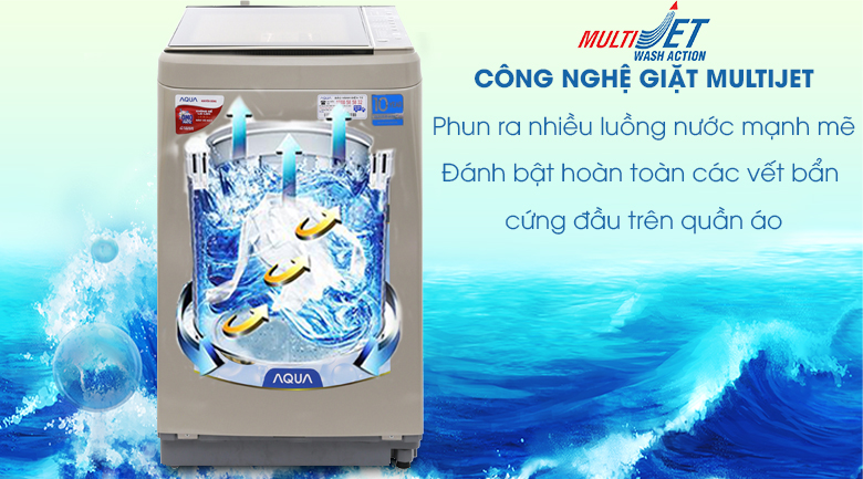 Máy giặt Aqua Inverter 9 kg AQW-D901BT N