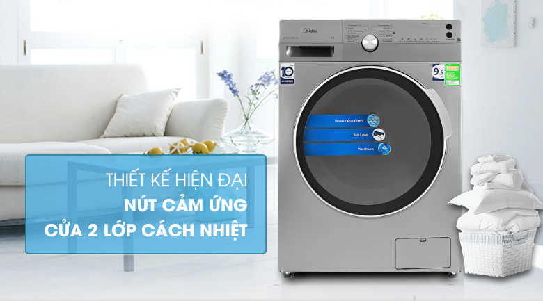 Máy giặt Midea Inverter 9.5 Kg MFK95-1401SK