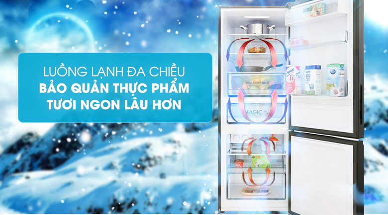 Tủ lạnh Aqua 292 lít AQR-IG338EB GB