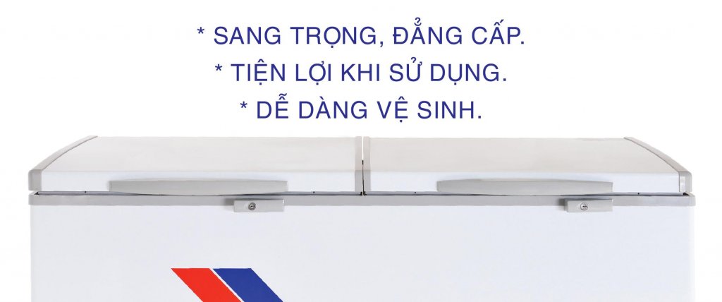 Tủ Đông Sanaky Dàn Đồng Inverter VH6699W3 ( 1 ngăn đông, 1 ngăn mát)