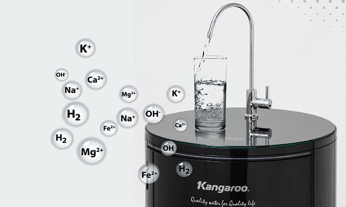 Máy lọc nước Hydrogen 10 cấp Kangaroo KG100HC VTU