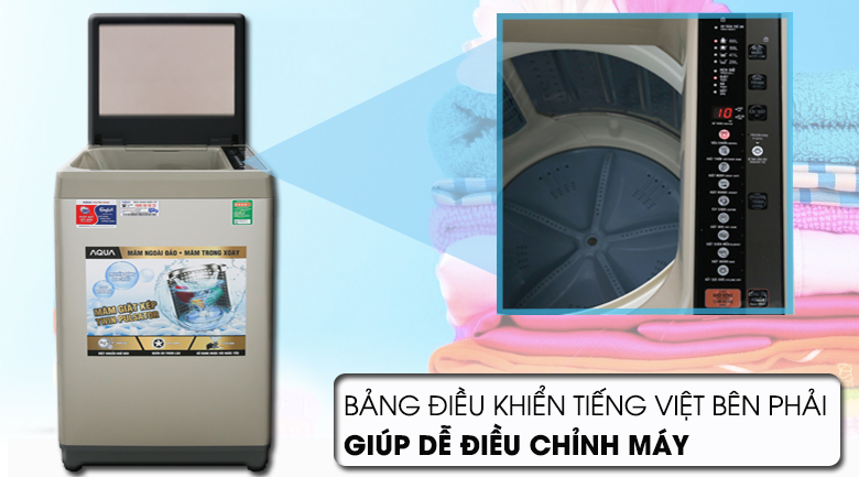 Máy giặt AQUA 9 Kg AQW-W90CT N