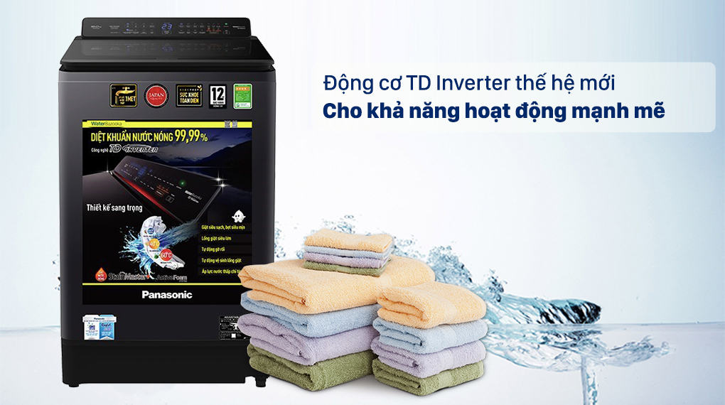 Máy giặt Panasonic Inverter 14 Kg NA-FD14V1BRV