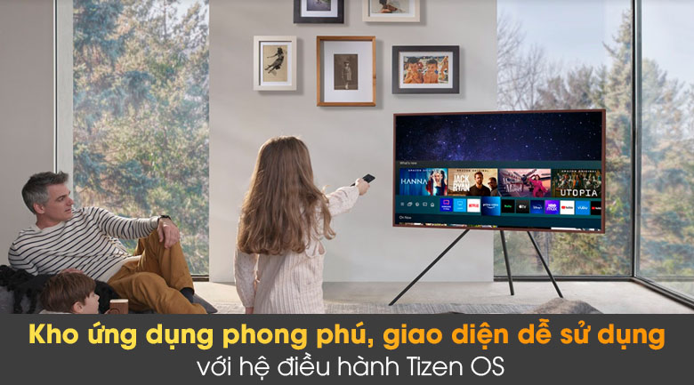Smart Tivi Khung Tranh The Frame QLED Samsung 4K 55 inch QA55LS03A