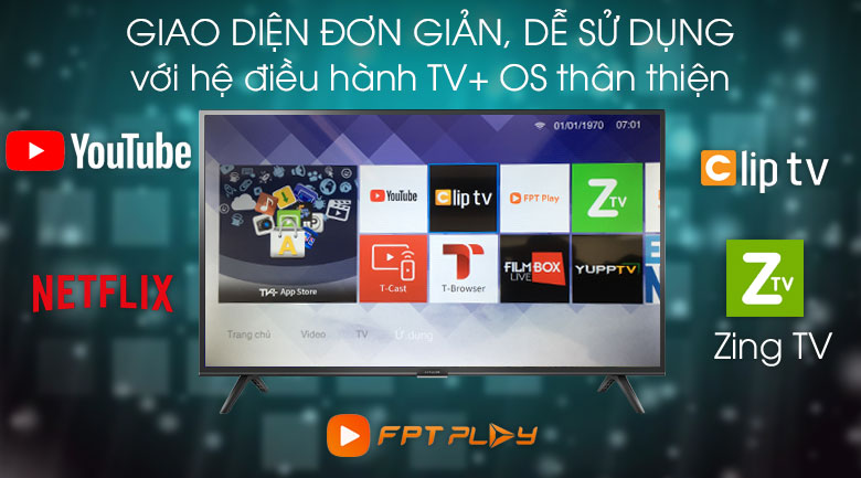 Smart Tivi FFalcon 40 inch 40SF1