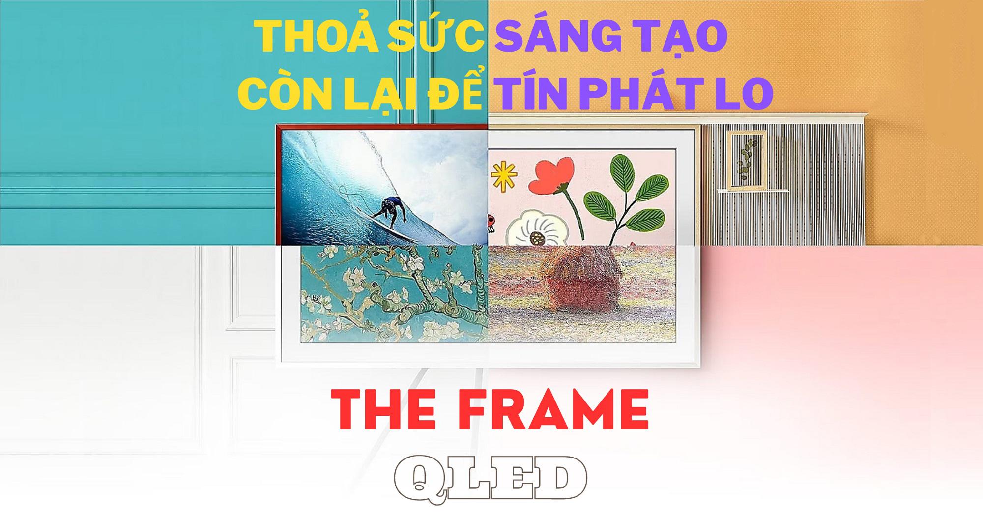 Tivi Samsung 65 Inch Khung Tranh The Frame