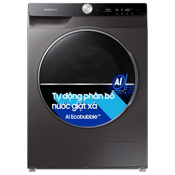 Máy giặt sấy Samsung Inverter giặt 12 kg - sấy 8 kg WD12TP34DSX/SV