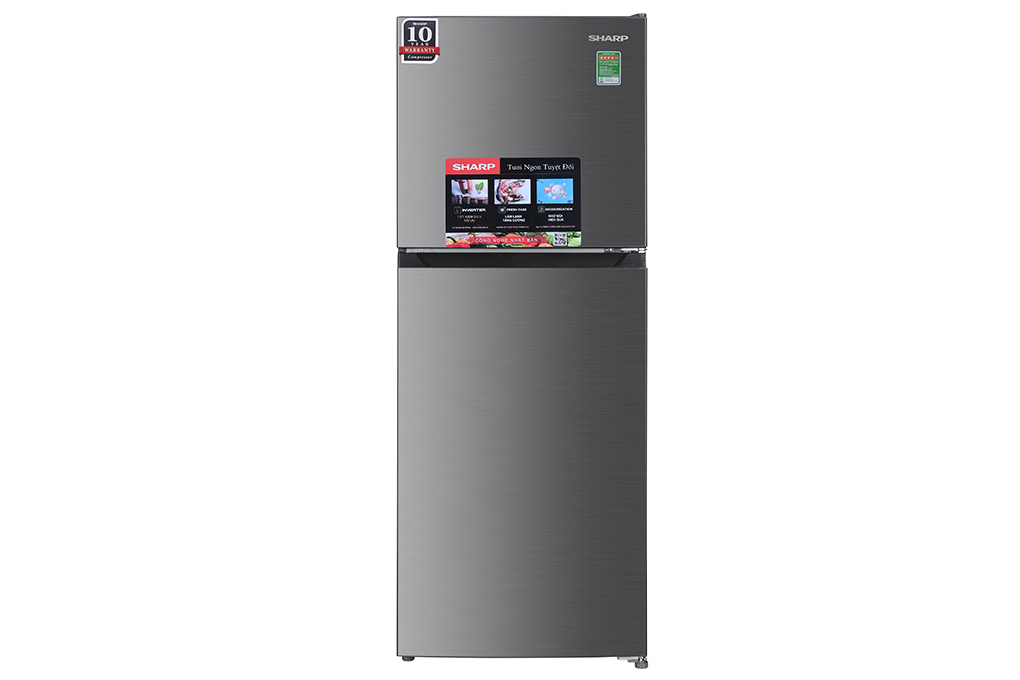 Tủ lạnh Sharp Inverter 197 lít SJ-X215V-SL