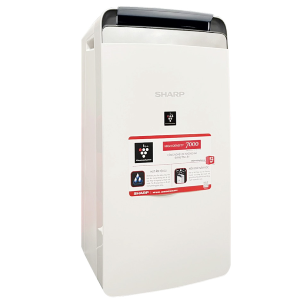 Máy lọc không khí và hút ẩm Sharp DW-J20FV-W