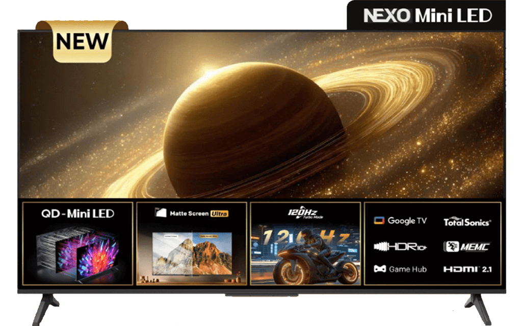 Google Tivi QD-MiniLED 4K Coocaa 55 Inch 55V75