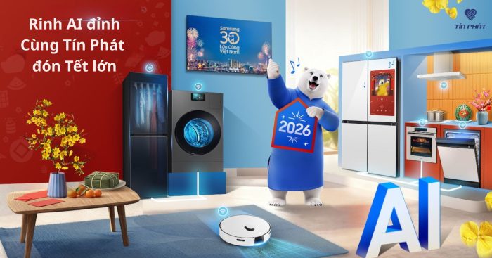 Tủ lạnh Samsung AI 2026