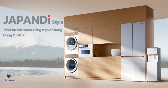 Tủ lạnh Toshiba Japandi Style 2026