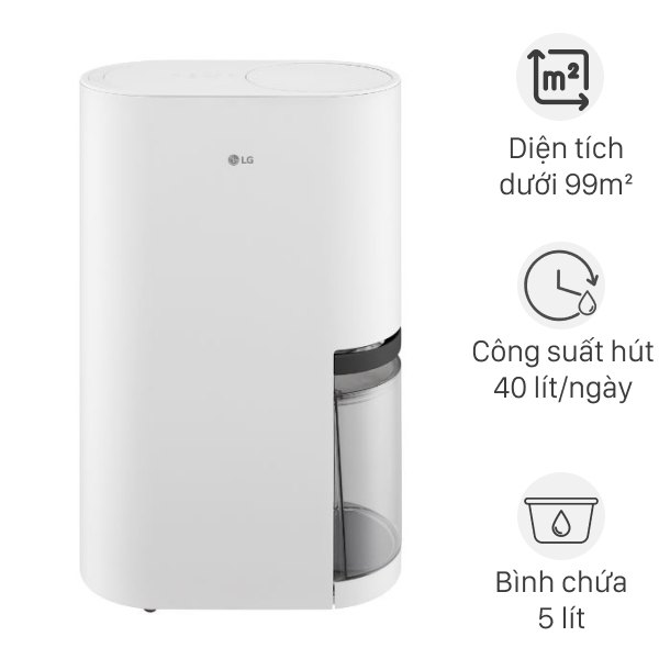 Máy hút ẩm LG Dual Inverter DD23GMWE1.ABAE